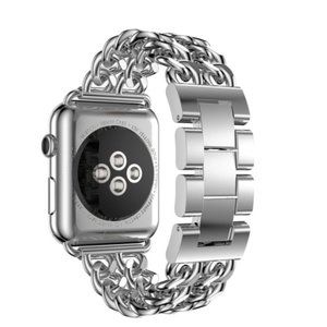 NEW Adjustable Stainless Wrist Strap Band For Apple Watch - Sliver